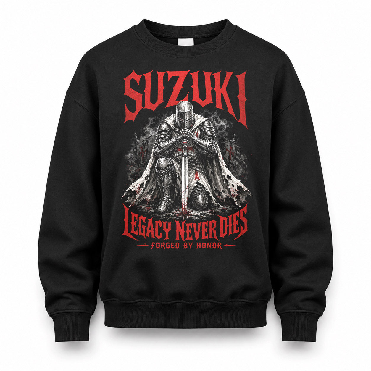 SUZUKI HS90-K04-109 - NAME Legacy Never Dies Forged By Honor Personalized Knight