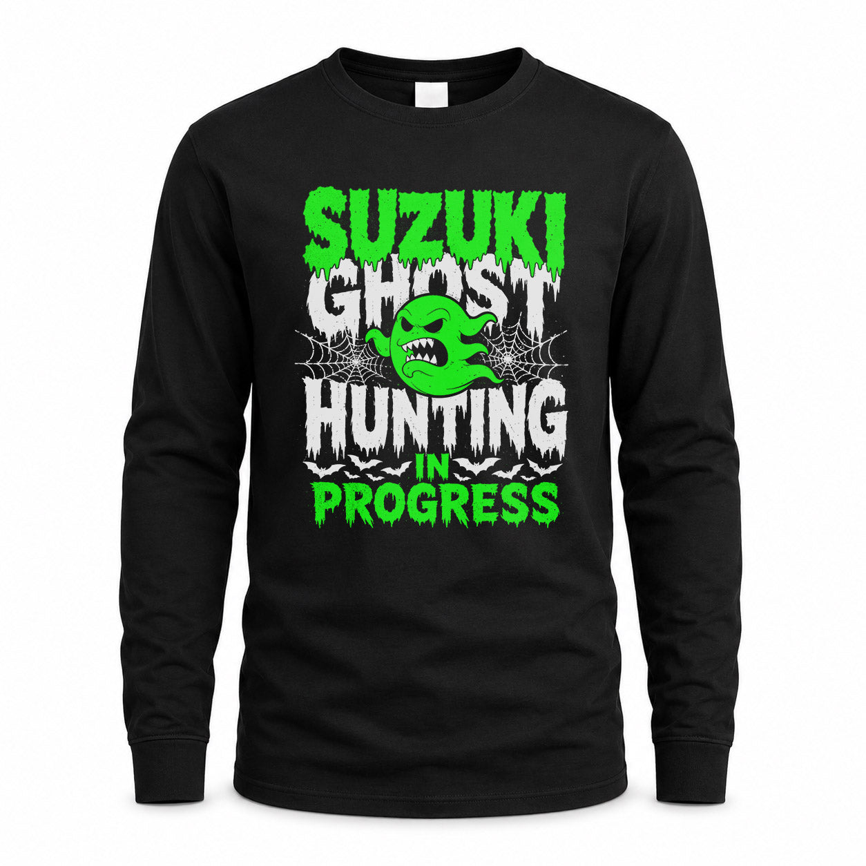 SUZUKI HW22-K06-109 - NAME Ghost Hunting In Progress Personalized Halloween Shirt