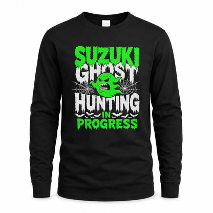 SUZUKI HW22-K06-109 - NAME Ghost Hunting In Progress Personalized Halloween Shirt