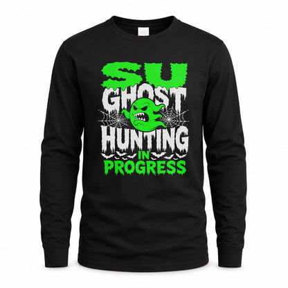 SU HW22-K06-109 - NAME Ghost Hunting In Progress Personalized Halloween Shirt