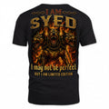 SYED MP88-F2-168–Personalized Bold Quote Apparel “I Am NAME I May Not Be Perfect But I Am Limited Edition