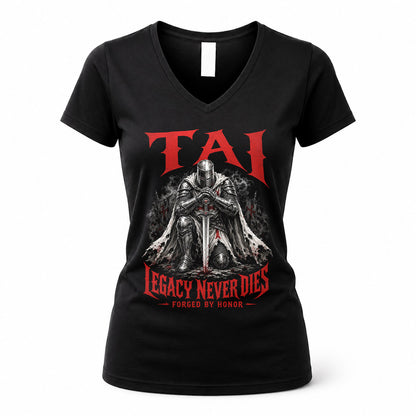 TAI HS90-K04-109 - NAME Legacy Never Dies Forged By Honor Personalized Knight