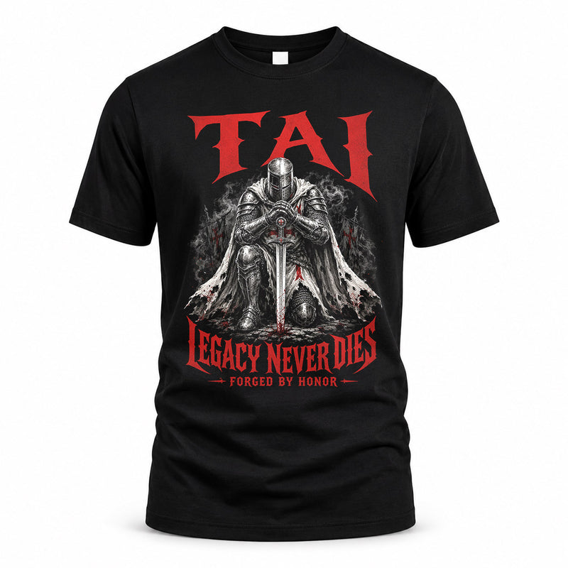 TAI HS90-K04-109 - NAME Legacy Never Dies Forged By Honor Personalized Knight