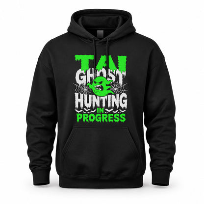TAI HW22-K06-109 - NAME Ghost Hunting In Progress Personalized Halloween Shirt