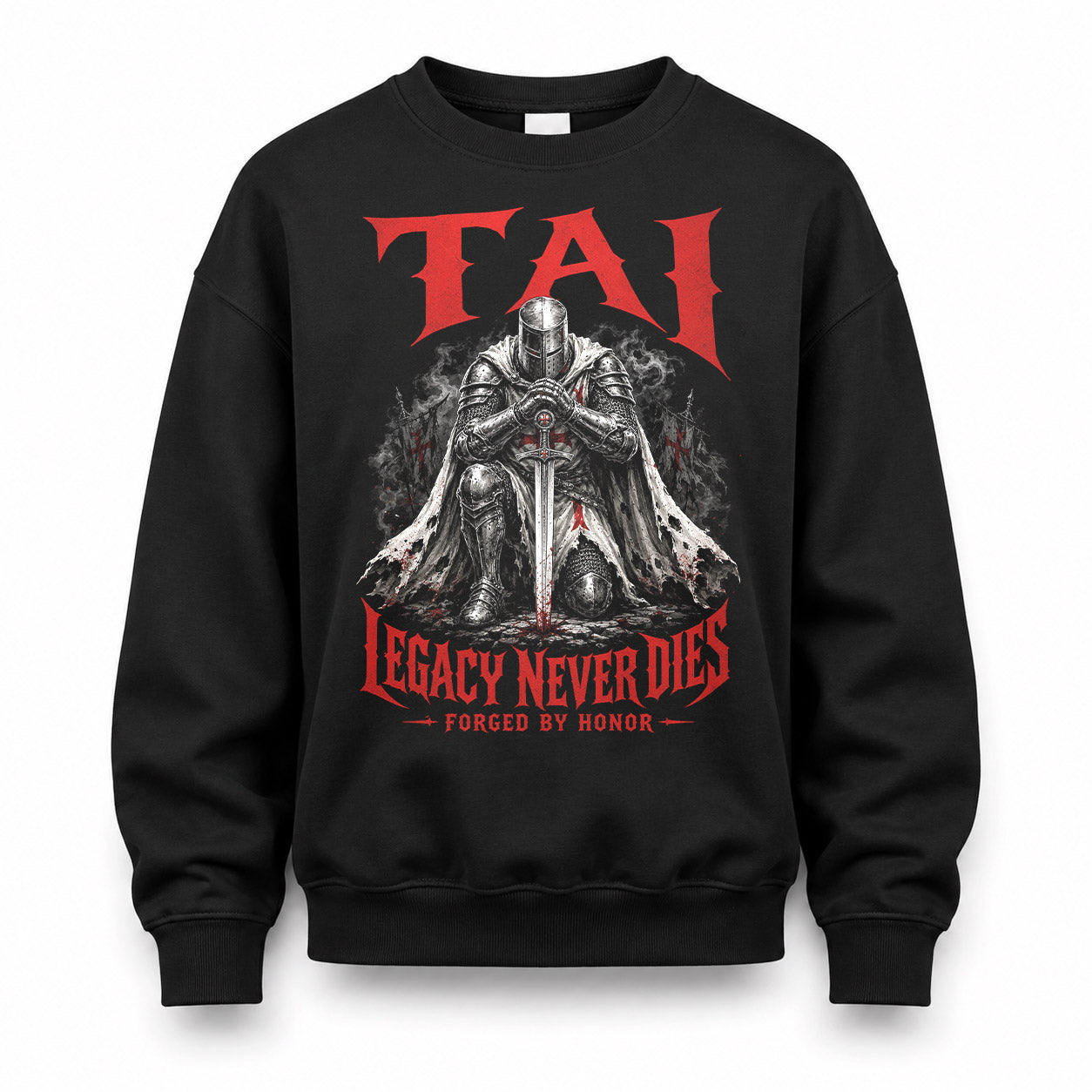 TAI HS90-K04-109 - NAME Legacy Never Dies Forged By Honor Personalized Knight