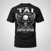 TAI P01-K24-229 – Personalized Skull Graphic Apparel “I Am NAME I May Not Be Perfect But I Am Limited Edition”