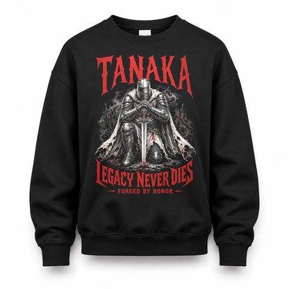 TANAKA HS90-K04-109 - NAME Legacy Never Dies Forged By Honor Personalized Knight