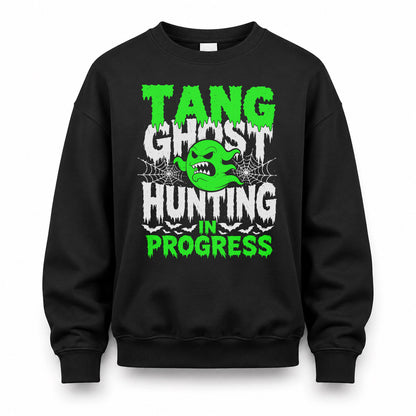 TANG HW22-K06-109 - NAME Ghost Hunting In Progress Personalized Halloween Shirt