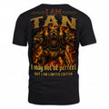 TAN MP88-F2-168–Personalized Bold Quote Apparel “I Am NAME I May Not Be Perfect But I Am Limited Edition