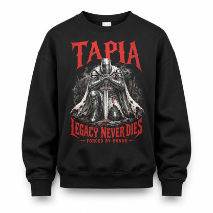 TAPIA HS90-K04-109 - NAME Legacy Never Dies Forged By Honor Personalized Knight