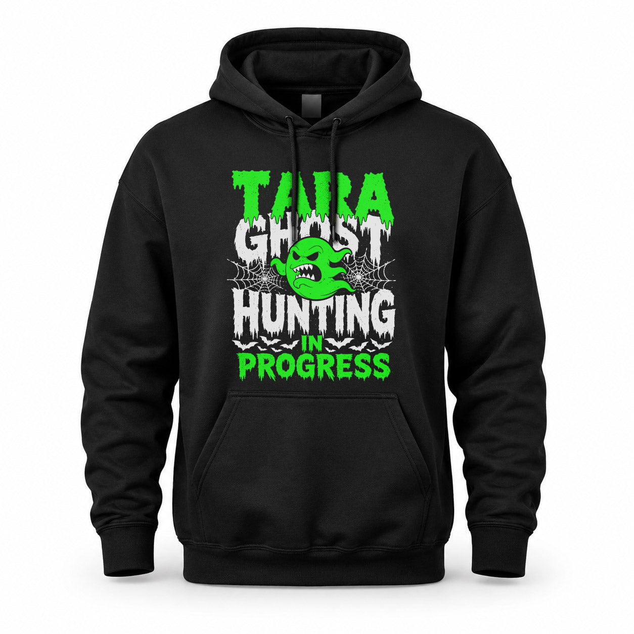 TARA HW22-K06-109 - NAME Ghost Hunting In Progress Personalized Halloween Shirt