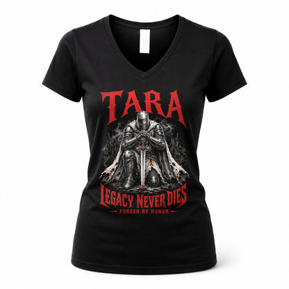 TARA HS90-K04-109 - NAME Legacy Never Dies Forged By Honor Personalized Knight