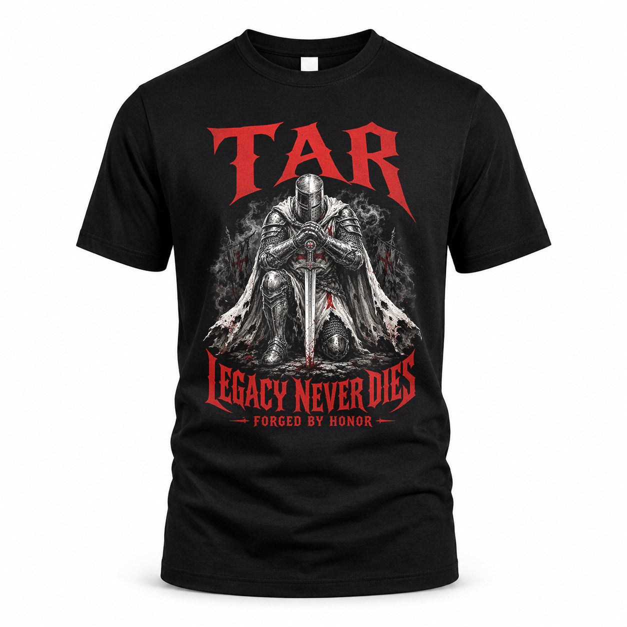 TAR HS90-K04-109 - NAME Legacy Never Dies Forged By Honor Personalized Knight