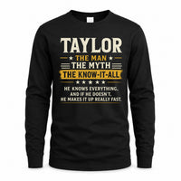 Men's Long Sleeved T-Shirt