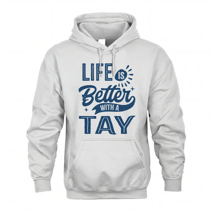 TAY HH88-K2–Personalized Name Quote T-Shirt Life Is Better With Unisex Gift