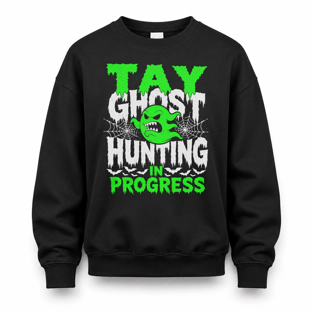 TAY HW22-K06-109 - NAME Ghost Hunting In Progress Personalized Halloween Shirt
