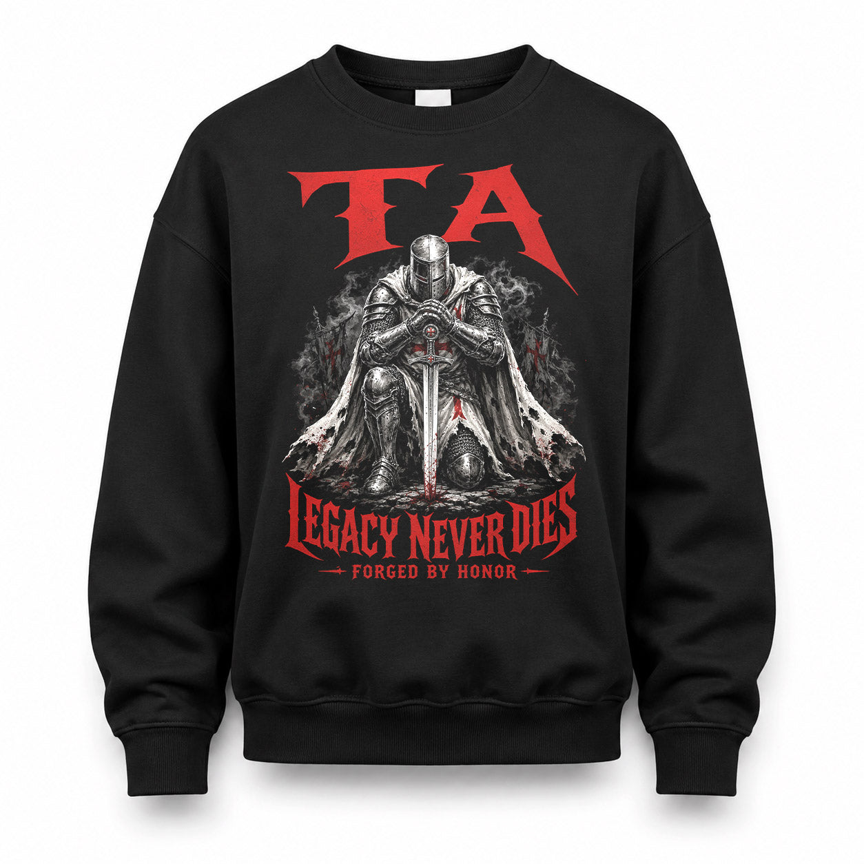 TA HS90-K04-109 - NAME Legacy Never Dies Forged By Honor Personalized Knight