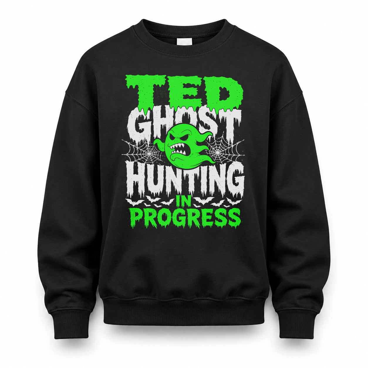 TED HW22-K06-109 - NAME Ghost Hunting In Progress Personalized Halloween Shirt