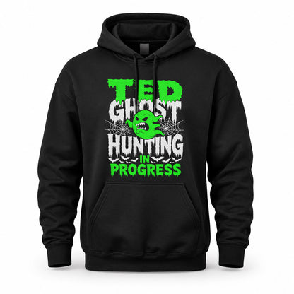 TED HW22-K06-109 - NAME Ghost Hunting In Progress Personalized Halloween Shirt