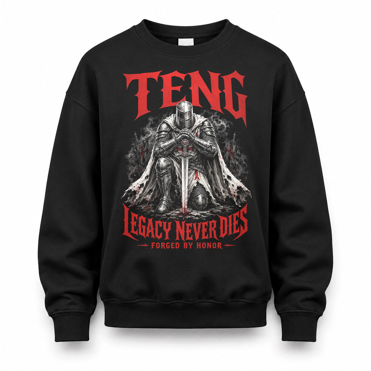 TENG HS90-K04-109 - NAME Legacy Never Dies Forged By Honor Personalized Knight