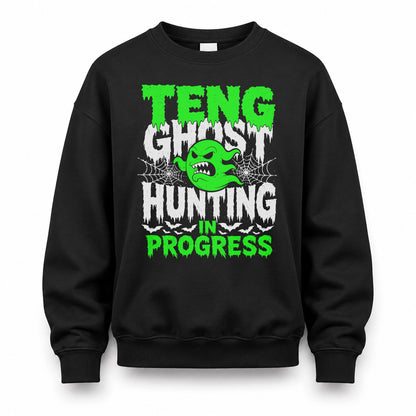 TENG HW22-K06-109 - NAME Ghost Hunting In Progress Personalized Halloween Shirt