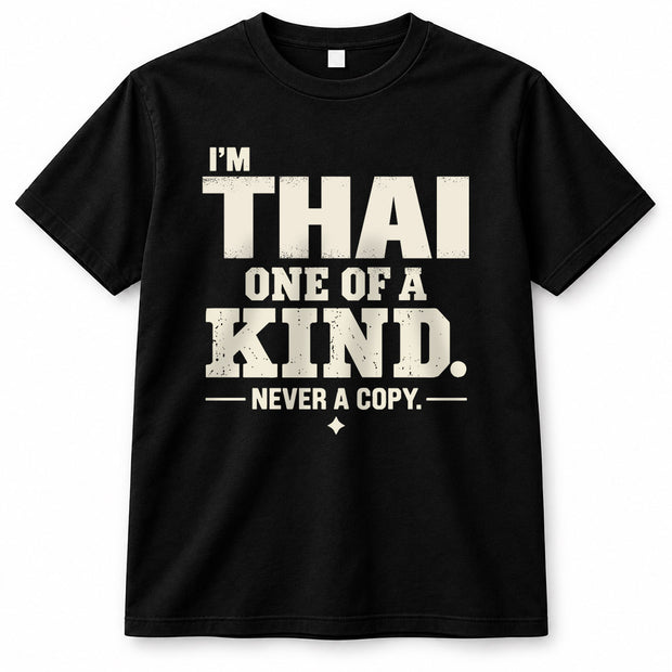 THAI P6-K4-228 Personalized Funny Quote Apparel “I’m NAME – One of a Kind, Never a Copy”