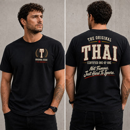 THAI W68-F2-168 – Personalized Original Issue Apparel “The Original NAME Certified One-of-One"