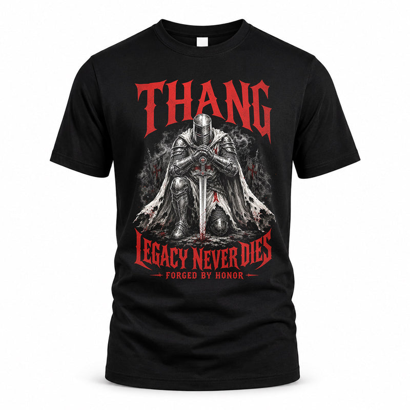 THANG HS90-K04-109 - NAME Legacy Never Dies Forged By Honor Personalized Knight