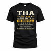 THA TM90-K04-125 - NAME Legendary Know-It-All Personalized Funny Shirt
