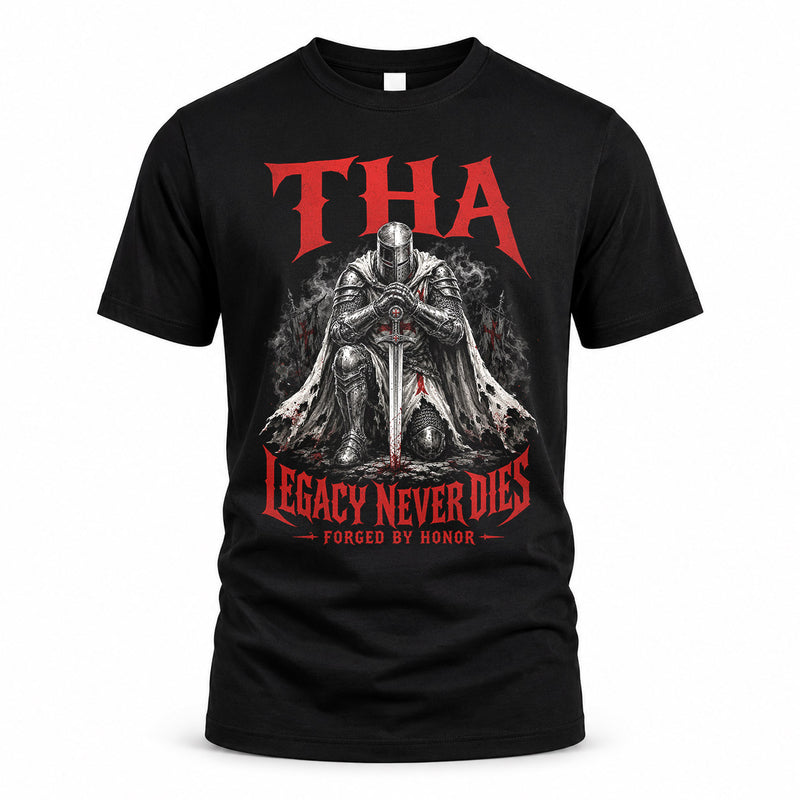 THA HS90-K04-109 - NAME Legacy Never Dies Forged By Honor Personalized Knight