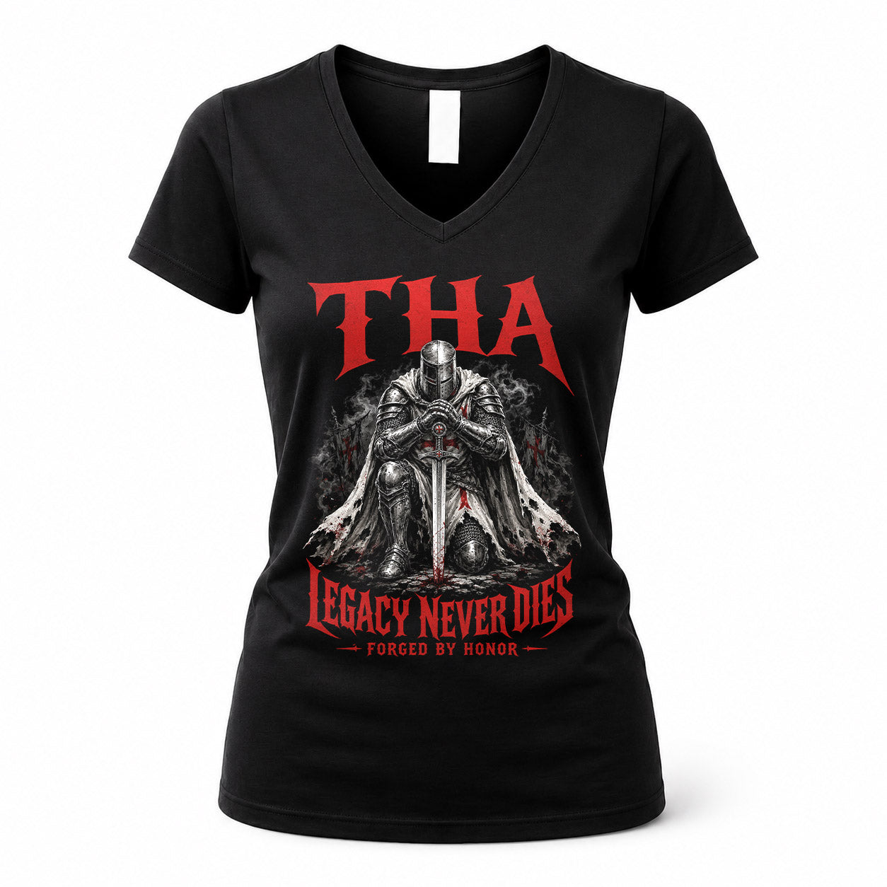 THA HS90-K04-109 - NAME Legacy Never Dies Forged By Honor Personalized Knight