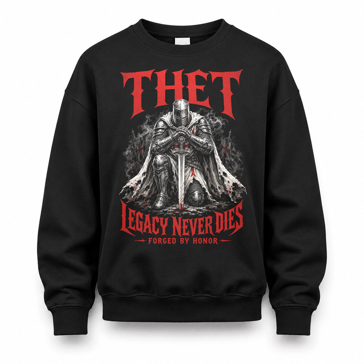THET HS90-K04-109 - NAME Legacy Never Dies Forged By Honor Personalized Knight