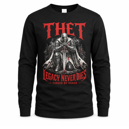 THET HS90-K04-109 - NAME Legacy Never Dies Forged By Honor Personalized Knight