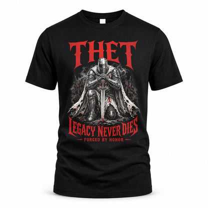 THET HS90-K04-109 - NAME Legacy Never Dies Forged By Honor Personalized Knight