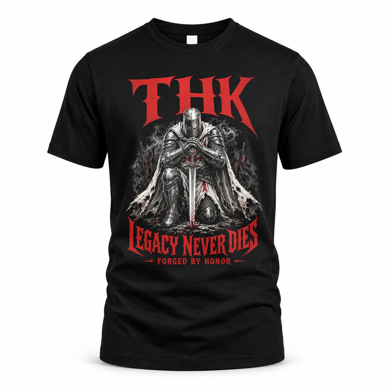 THK HS90-K04-109 - NAME Legacy Never Dies Forged By Honor Personalized Knight