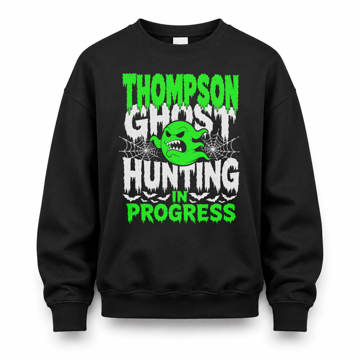 THOMPSON HW22-K06-109 - NAME Ghost Hunting In Progress Personalized Halloween Shirt
