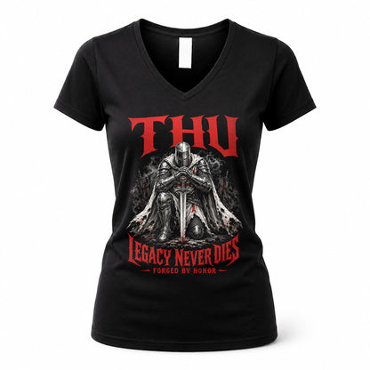 THU HS90-K04-109 - NAME Legacy Never Dies Forged By Honor Personalized Knight