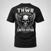 THWR P01-K24-229 – Personalized Skull Graphic Apparel “I Am NAME I May Not Be Perfect But I Am Limited Edition”