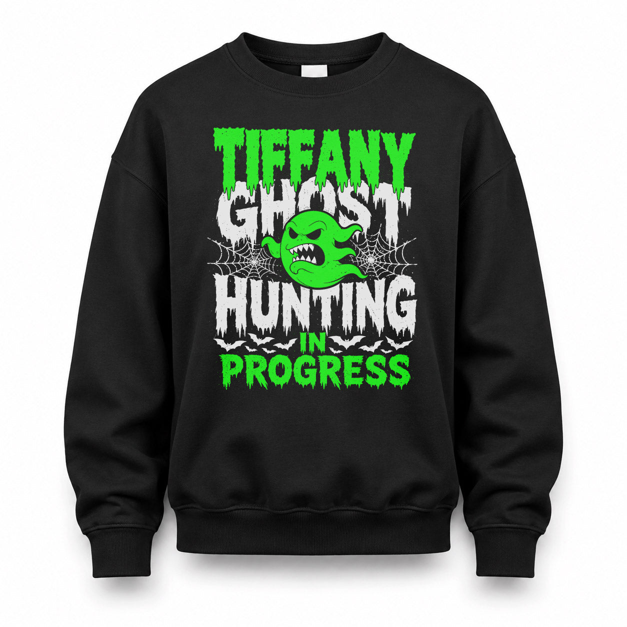 TIFFANY HW22-K06-109 - NAME Ghost Hunting In Progress Personalized Halloween Shirt