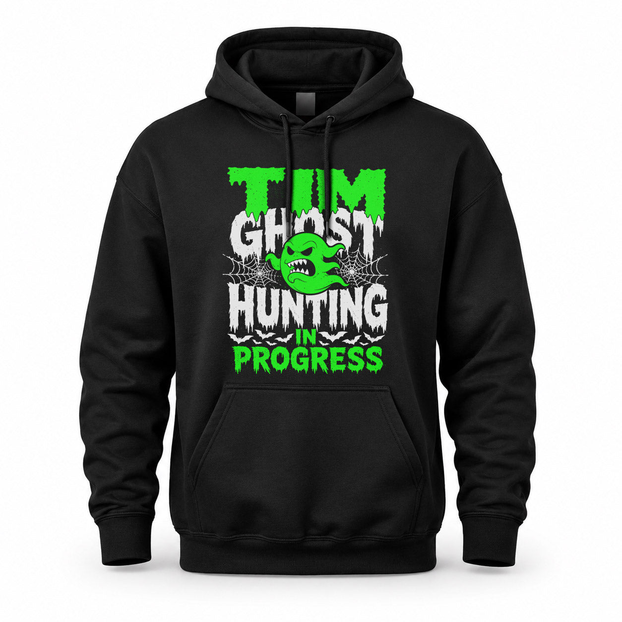 TIM HW22-K06-109 - NAME Ghost Hunting In Progress Personalized Halloween Shirt