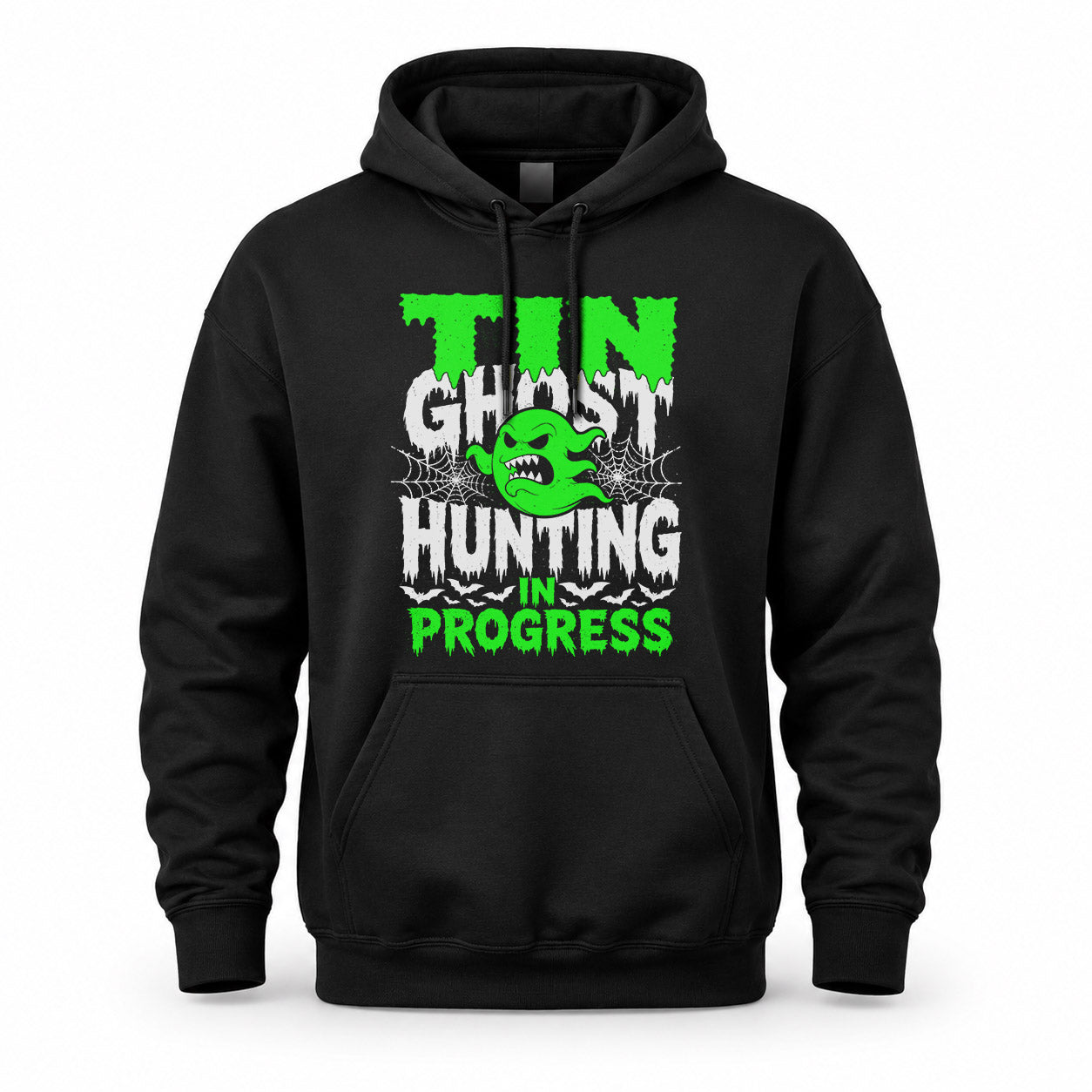 TIN HW22-K06-109 - NAME Ghost Hunting In Progress Personalized Halloween Shirt