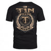 TIN PH55-T25-Personalized Name Quote Apparel “I Am NAME May Not Be Perfect But I Am Limited Edition”