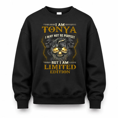 TONYA LM66-K04-125 - NAME NAME I May Not Be Perfect But I Am Limited Edition