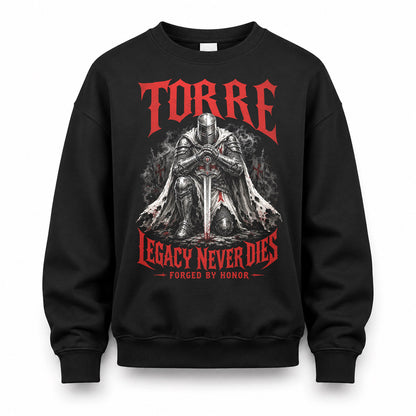 TORRE HS90-K04-109 - NAME Legacy Never Dies Forged By Honor Personalized Knight