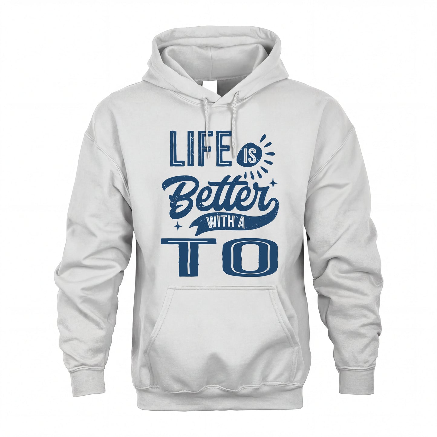 TO HH88-K2–Personalized Name Quote T-Shirt Life Is Better With Unisex Gift