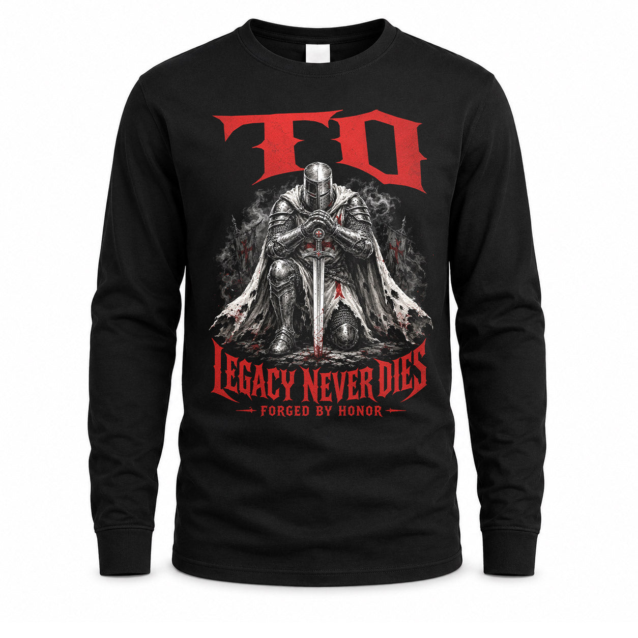 TO HS90-K04-109 - NAME Legacy Never Dies Forged By Honor Personalized Knight