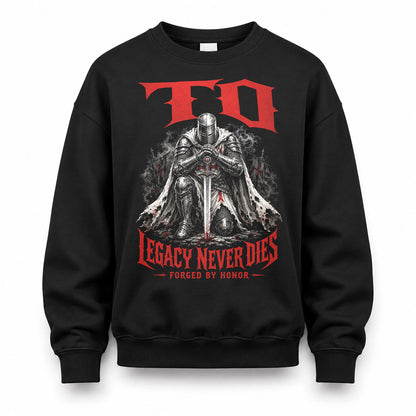 TO HS90-K04-109 - NAME Legacy Never Dies Forged By Honor Personalized Knight