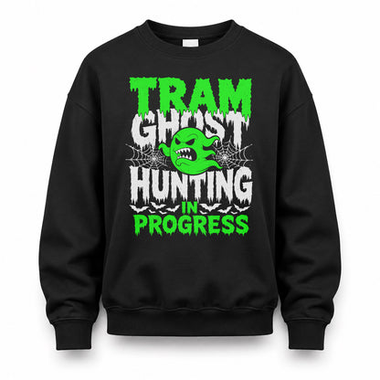 TRAM HW22-K06-109 - NAME Ghost Hunting In Progress Personalized Halloween Shirt