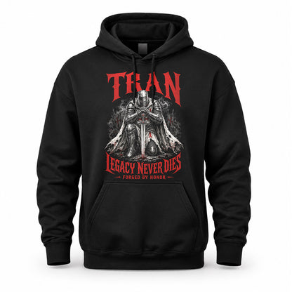 TRAN HS90-K04-109 - NAME Legacy Never Dies Forged By Honor Personalized Knight