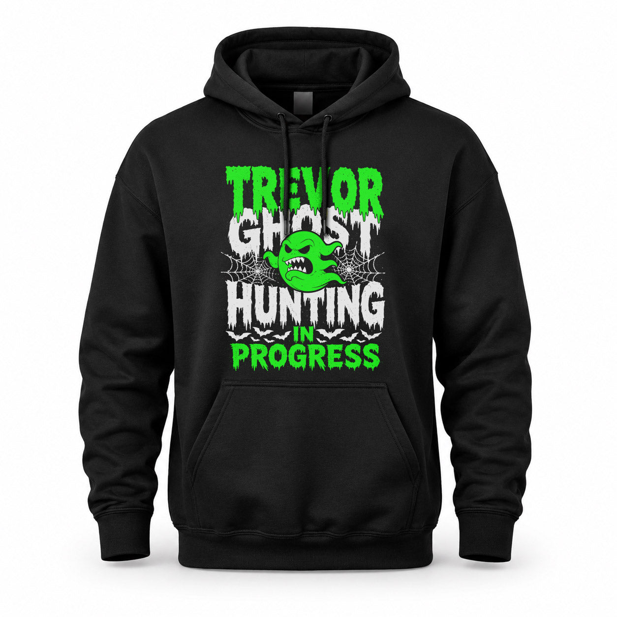 TREVOR HW22-K06-109 - NAME Ghost Hunting In Progress Personalized Halloween Shirt